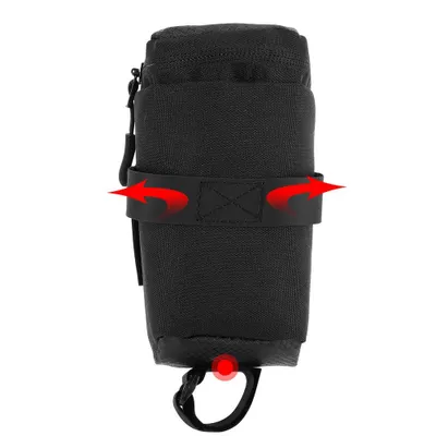 Obrázok produktu pre Malá podsedlová taška na bicykel Wozinsky 0,6 l čierna (WBB8BK black)