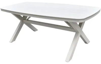 Produktbild von Lesli Living - Gartentisch Davos - Beige - 200x100cm
