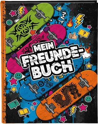 Produktbild von Goldbuch Freundebuch Skateboards