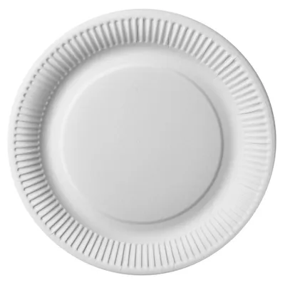 Produktbild von PAPSTAR Papp-Teller "pure" rund 260 mm weiß 50 Stück