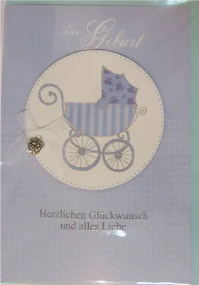 Produktbild von Glückwunschkarte - Zur Geburt 5567-043