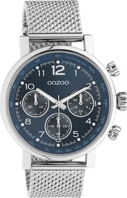 Immagine prodotto di Oozoo Orologio da polso in acciaio inossidabile argento C10904 Orologi unisex analogici al quarzo UOC10904
