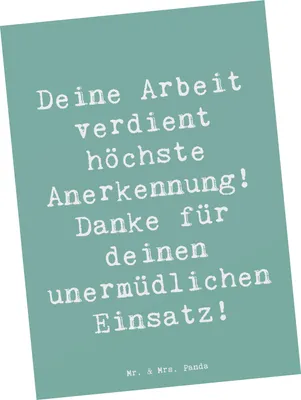 Produktbild von Mr. & Mrs. Panda Postkarte Spruch Danke Pflegekraft - Meeresbrise - Geschenk, Ansichtskarte, Pflegeberuf, Aufmerksamkeit, Postkarten, Fürsorge, Grußkarte, Fotokarte
