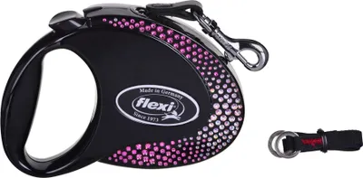 Obrázek produktu pro FLEXI Glam Composition  M - Stahovací vodítko pro psa - 5 m - černé