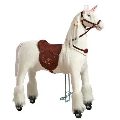 Produktbild von Ponnie Mechanisches Pferd auf Rollen Merlin XL