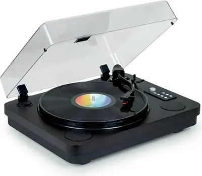 Image de Platine vinyle Bluetooth - THOMSON - TT650BT - Enregistrement USB - 2 haut-parleurs - Noir