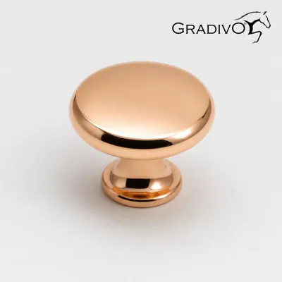 Produktbild von Möbelknopf Schrankknopf Schubladenknopf 217 Rosegold