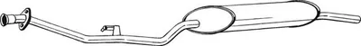 Produktbild von Bosal Endschalldämpfer  285-099