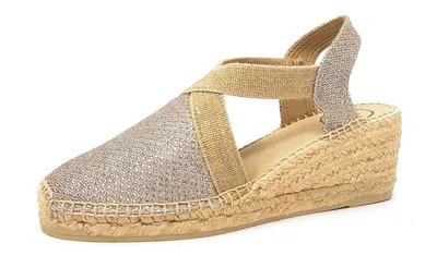 Produktbild von Toni Pons Triton Sandalen Touwzool - Goudkleur - Maat 39