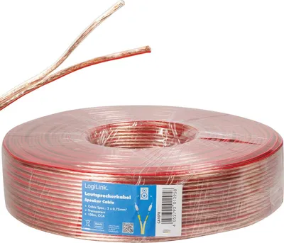 Produktbild von LogiLink CA1078, 100 m, Transparent
