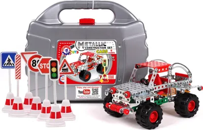Obrázek produktu pro Konstruktor metalowy auta