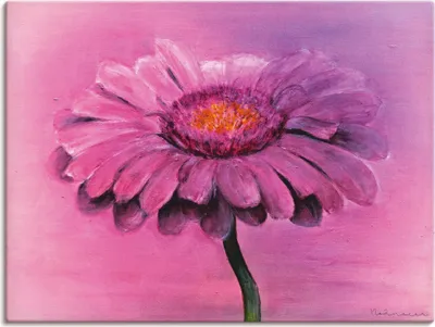 Produktbild von ARTland Leinwandbild Gerbera Größe: 120x90 cm