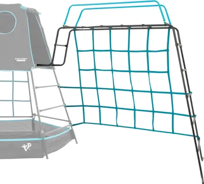 Produktbild von Kletternetz mit Seilbrücke EXPLORER Schwarz
