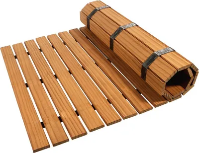 Zdjęcie produktu dla HOME DELUXE Mata do sauny z drewna SANYA - Natura I Mata do sauny, podkładka do sauny, mata antypoślizgowa do sauny, drewniana mata do sauny, maty bambusowe do sauny, higieniczne maty do sauny, akcesoria do sauny, maty podłogowe do sauny, wodoodporne maty do sauny, maty antybakteryjne do sauny, maty wellness, wycieraczki do sauny, higiena w saunie, składane maty do sauny, antypoślizgowe maty do sauny, dywaniki do sauny, wycieraczka do sauny, wygodna mata do sauny, wykładzina podłogowa do sauny, mata do saun