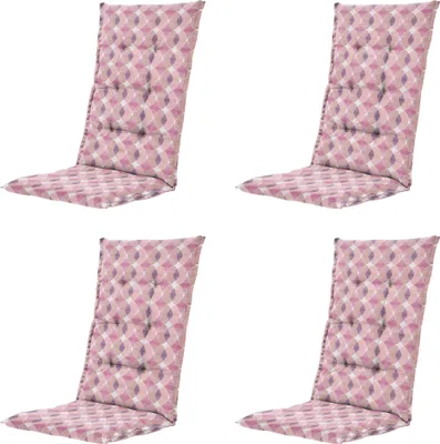Produktbild von Madison - Rae Hochlehnerkissen - Lila - 123 x 50 x 5 cm - 4er-Set