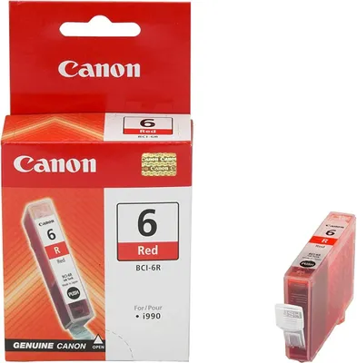 Image de Canon BCI-6R - rouge - original - réservoir d'encre