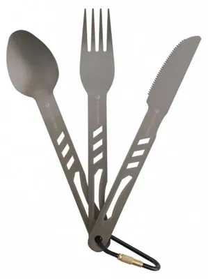 Obrázok produktu pre Sada príborov Ferrino Alu Silver Silver, univerzálna veľkosť