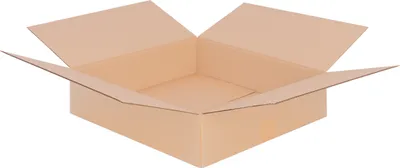Produktbild von verpacking 100 Faltkartons 395 x 395 x 90 mm Braun (Außenmaß 400 x 400 x 100 mm) KK 91 1-wellig Versandkarton für mittelgroße Waren DHL Paket DPD GLS Hermes Kartons
