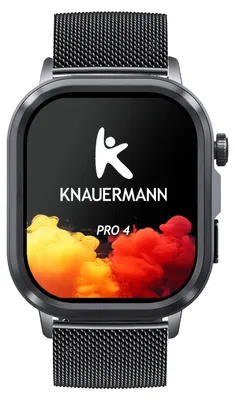 Produktbild von Knauermann PRO 4 (2026) Smartwatch mit Anruf & SOS Funktion