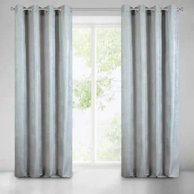 Produktbild von Vorhang IBBIE silber 140x250 cm  Ösen Ösenvorhang