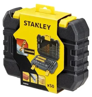 Zdjęcie produktu dla Zestaw do wiercenia i wkręcania STANLEY STA88546 50 części