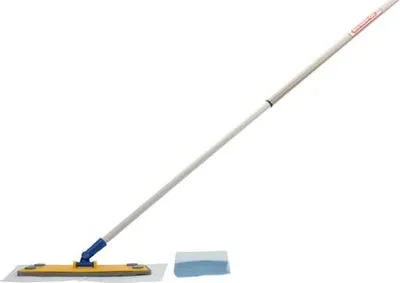 Image de Flipper Kit de lavage de sol 40 cm avec 50 chiffons à poussière, manche télescopique