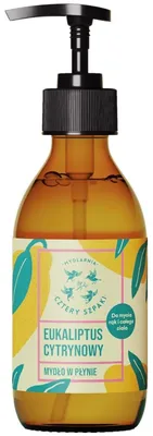Produktbild von CZTERY SZPAKI – Zitroneneukalyptus – natürliche Flüssigseife, 300 ml