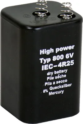 Produktbild von Trockenbatterie für LED-Elektronenblitzleuchte, 6 Volt - 7 Ah