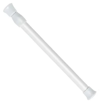 Immagine prodotto di Tubo telescopico regolabile, lunghezza da 30 a 50 cm, diametro 1,3 cm, per tende e cabine doccia