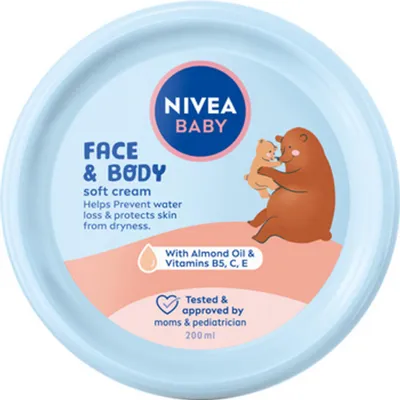 Image de NIVEA BABY Crème de soin pour le visage et le corps 200ml