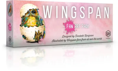 Imagen del producto de Stonemaier Games: Wingspan, Paquete de ilustraciones creadas por fans (Expansión) (EN). STM937. Multicolor
