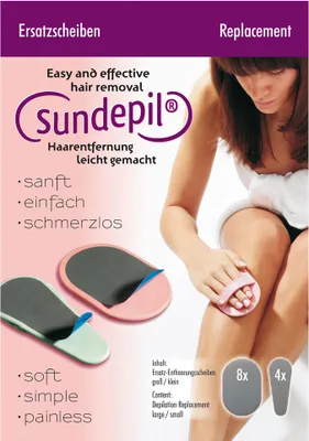 Produktbild von Sundepil Ersatzscheiben 8 große und 4 kleine