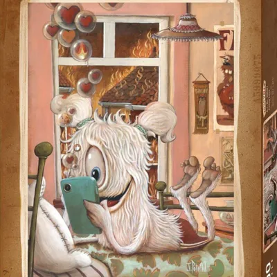 Produktbild von Heye Puzzle Phony Love, 1000 Teile, 1000 Stück(e), Kunst