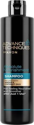 Produktbild von AVON Pflegeshampoo, Arganöl und Kokosnuss, 400 ml