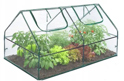 Obrázek produktu pro Skleník z oceli s podstavcem Nerezový Odolný proti povětrnostním vlivům 180 × 90 × 93 cm Moderní