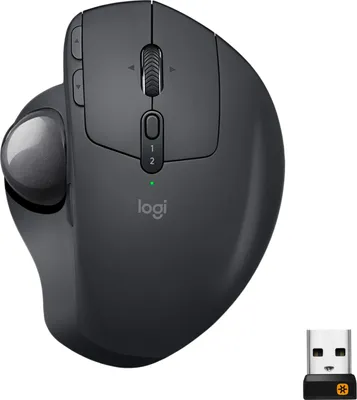 Image de Logitech MX Ergo souris Droitier RF sans fil + Bluetooth Trackball 440 DPI