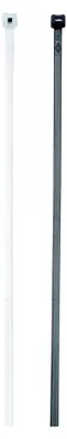 Productafbeelding van Cimco kabelbinders, 200 stuks, 3,5 mm breed, zwart, artikelnummer 181804