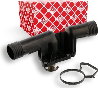 Produktbild von FEBI BILSTEIN Thermostatgehäuse 36455 für BMW 3 Limousine (E36) Kunststoff