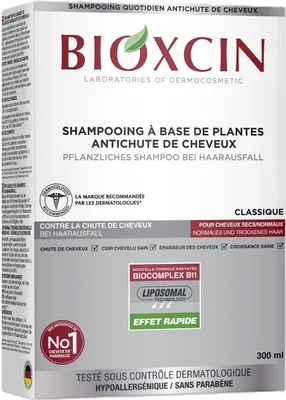 Produktbild von BIOXCIN CLASSIC Kräutershampoo für trockenes und normales Haar 300 ml