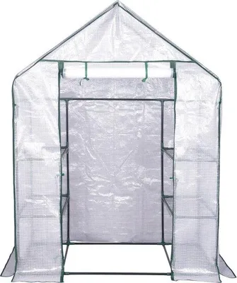 Produktbild von Transparente Gartenlaube - Robust und Stabil - Abmessungen: 143 x 73 x 195 cm