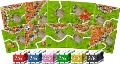 Produktbild von Carcassonne - Die Wetteinsätze (Erweiterung)