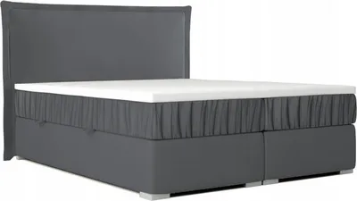 Produktbild von Boxspringbett NAOMI für das Schlafzimmer, 180x200 (Grau - Kronos 34)