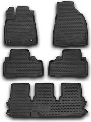 Zdjęcie produktu dla Mata podłogowa ELEMENT 3D do TOYOTA Highlander, 2014->, 5-drzwiowy SUV, 5 szt.