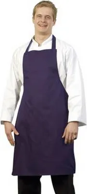 Produktbild von BonChef Schürze mit Latz AB246 (Einheitsgröße) (Marineblau)