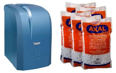 Produktbild von BWT Enthärtungsanlage AQA life S Set 5 x 25 kg Salz