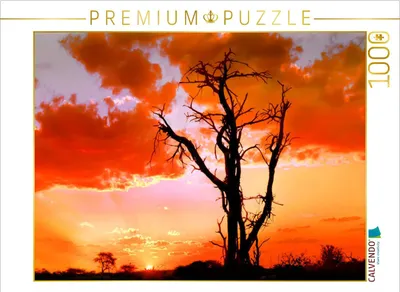 Produktbild von CALVENDO Puzzle Abend in Namibia | 1000 Teile Lege-Größe 64x48cm Foto-Puzzle für glückliche Stunden