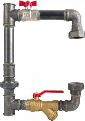 Produktbild von Hochbypass Für Zentralheizungspumpe 40-6/4"" Verzinkt