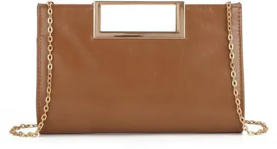 Produktbild von Leren Clutch met afneembare ketting