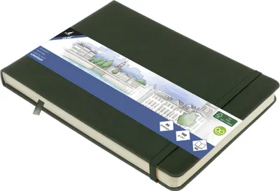 Obrázok produktu pre kangaro K-861238 kangaro skicár, 80 listov, DIN A5 na výšku, lesná zelená