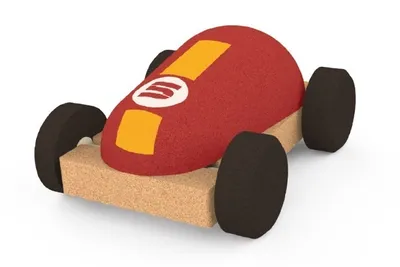 Image de Blocs de liège écologiques - Voiture de course